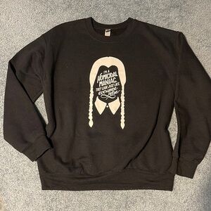 EUC Wednesday Addams Sweatshirt Medium